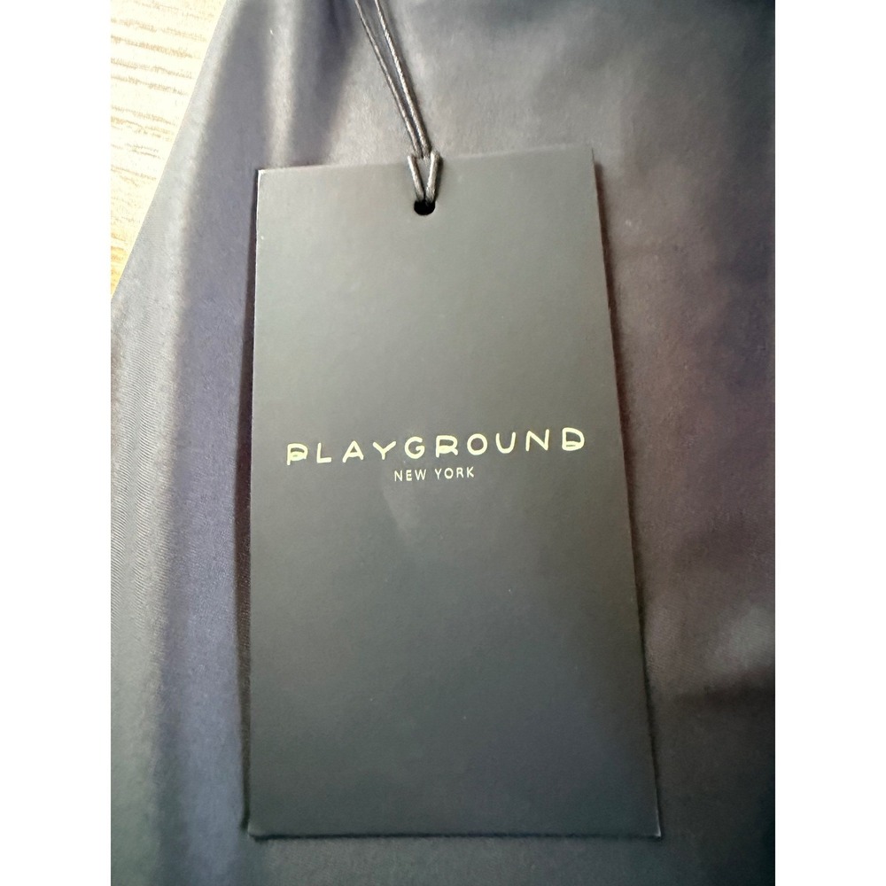 NWT Playground High Waisted Geometric Print Compression Leggings Black XS - Picture 9 of 9
